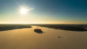 Bełdany, Piaski i Mazurski Raj z lotu ptaka, styczeń 2024 r. - zdjęcie 12