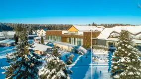 Bełdany, Piaski i Mazurski Raj z lotu ptaka, styczeń 2024 r. - zdjęcie 40