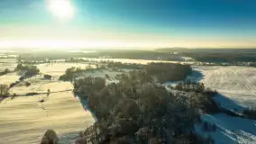 Zima nad rzeką Dajna, witajcie na bajecznych Mazurach, styczeń 2024 r. - zdjęcie 48