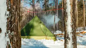 Biwak ekipy Mazury24 nad jeziorem Kruklin, styczeń 2024 r. - zdjęcie 11