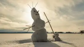 Biwak ekipy Mazury24 nad jeziorem Kruklin, styczeń 2024 r. - zdjęcie 10