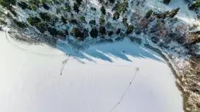 Biwak ekipy Mazury24 nad jeziorem Kruklin, styczeń 2024 r. - zdjęcie 42