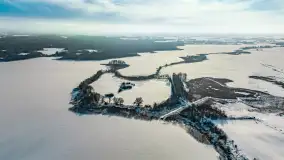 Biwak ekipy Mazury24 nad jeziorem Kruklin, styczeń 2024 r. - zdjęcie 24