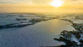 Mix zimowych ujęć z lotu ptaka, styczeń 2024 r. - zdjęcie 28