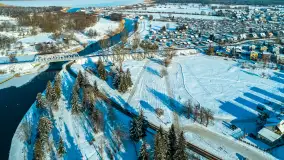 Mix zimowych ujęć z lotu ptaka, styczeń 2024 r. - zdjęcie 6