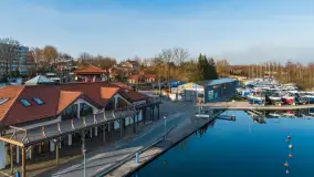 Późne popołudnie nad portami w Wilkasach, luty 2024 - zdjęcie 8