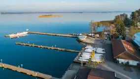 Późne popołudnie nad portami w Wilkasach, luty 2024 - zdjęcie 17