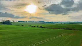 Przedwiośnie i mazurskie rozlewiska na polach i łąkach, luty 2024 r. - zdjęcie 11