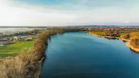 Przed zachodem słońca nad jeziorem Grajewko, luty 2024 r. - zdjęcie 26