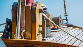 Melanie - replika parostatku, pływająca po Mazurach - zdjęcie 12