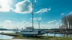 Przygotowania do sezonu w porcie Bogaczewo, marzec 2024 r. - zdjęcie 3