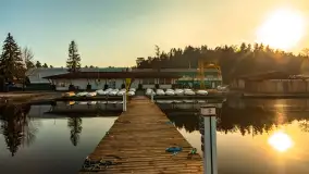 Porty w Wilkasach i jezioro Niegocin pod koniec lutego, 2024 r. - zdjęcie 25