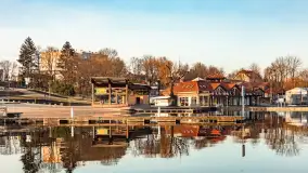 Porty w Wilkasach i jezioro Niegocin pod koniec lutego, 2024 r. - zdjęcie 14