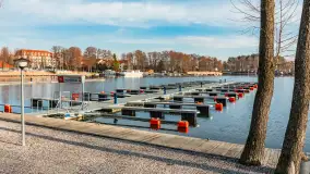 Przedwiośnie w Strandzie w Giżycku, luty 2024 r. - zdjęcie 2