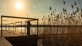 Przedwiośnie w Strandzie w Giżycku, luty 2024 r. - zdjęcie 31