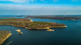 Mix ujęć z drona, zima i przedwiosnie, 2024 r. - zdjęcie 4