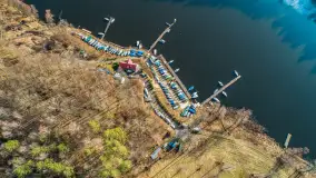 Mix ujęć z drona, zima i przedwiosnie, 2024 r. - zdjęcie 17