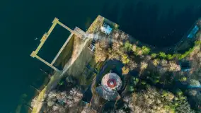 Mix ujęć z drona, zima i przedwiosnie, 2024 r. - zdjęcie 12