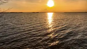 Jezioro Dargin przed zachodem słońca, marzec 2024 r. - zdjęcie 35