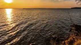 Jezioro Dargin przed zachodem słońca, marzec 2024 r. - zdjęcie 44