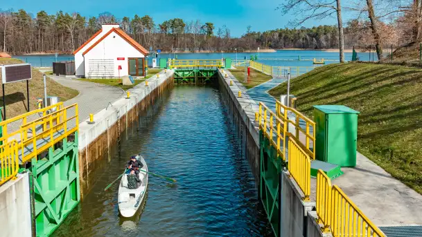 Śluzy Guzianka już gotowe do sezonu 2024, marzec 2024 r. - zdjęcie 2