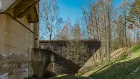 Śluza Leśniewo Górne na wiosennych ujęciach, marzec 2024 r. - zdjęcie 19