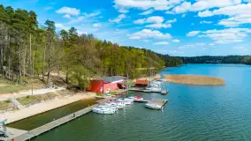 Ruciane-Nida, jezioro Nidzkie i OW Wodnik, wiosennie z drona - zdjęcie 2