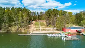 Ruciane-Nida, jezioro Nidzkie i OW Wodnik, wiosennie z drona - zdjęcie 7