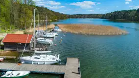 Ruciane-Nida, jezioro Nidzkie i OW Wodnik, wiosennie z drona - zdjęcie 35