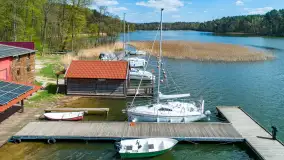 Ruciane-Nida, jezioro Nidzkie i OW Wodnik, wiosennie z drona - zdjęcie 29