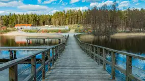 Wiosenny spacer nad jeziorem Wydmińskim, marzec 2024 r. - zdjęcie 30