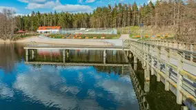 Wiosenny spacer nad jeziorem Wydmińskim, marzec 2024 r. - zdjęcie 35