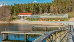 Wiosenny spacer nad jeziorem Wydmińskim, marzec 2024 r. - zdjęcie 38