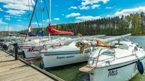 Port i Ośrodek Wypoczynkowy Wodnik, Ruciane Nida, kwiecień 2024 r. - zdjęcie 13