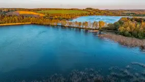 Zachód słońca nad jeziorem Salęt, kwiecień 2024 r. - zdjęcie 41