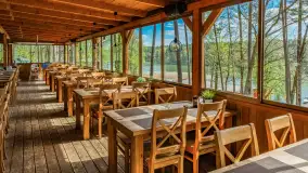 Zdjęcia: Atrakcyjne noclegi w domkach nad jeziorem Nidzkim: Ośrodek Wypoczynkowy Wodnik - zdjęcie 19