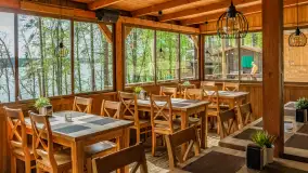 Zdjęcia: Atrakcyjne noclegi w domkach nad jeziorem Nidzkim: Ośrodek Wypoczynkowy Wodnik - zdjęcie 15