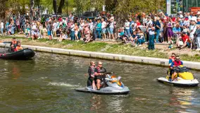 Rozpoczęcie sezonu 2024, parada jednostek pływających w Giżycku - zdjęcie 48