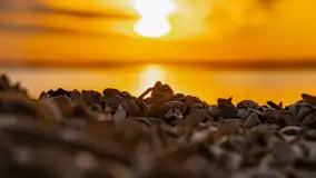 Zachód słońca nad jeziorem Niegocin, kwiecień 2024 r. - zdjęcie 14