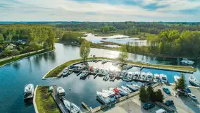 Węgorzewo z lotu ptaka, kwiecień 2024 r. - zdjęcie 19