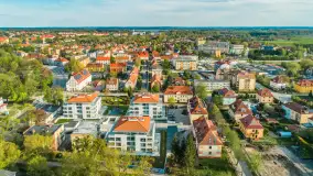 Węgorzewo z lotu ptaka, kwiecień 2024 r. - zdjęcie 14