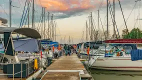 Otwarcie przystani Nautica w Kolonii Rybackiej, maj 2024 .r - zdjęcie 4