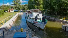 Śluza Guzianka I przed remontem, sierpień 2018 rok - zdjęcie 30