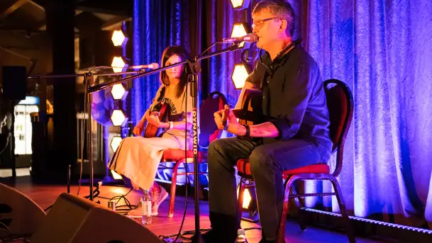 Koncert Andrzej Koryckiego i Dominiki Żukowskiej, Ognisty Ptak, maj 2024 r. - zdjęcie 2