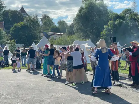 Średniowieczne klimaty gościły w Rynie na Mazurach - zdjęcie 6