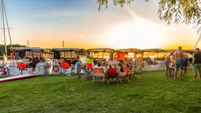 Zachód słońca nad jeziorem Święcajty, Ognisty Ptak, sierpień 2024 r. - zdjęcie 7