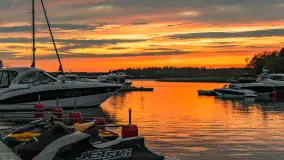 Sierpniowy zachód słońca nad jeziorem Bełdany 2024 - zdjęcie 5