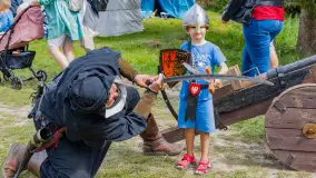 Festiwal Kultury Średniowiecza Masuria 2024, fotorelacja - zdjęcie 6