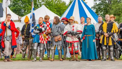 Festiwal Kultury Średniowiecza Masuria 2024, fotorelacja