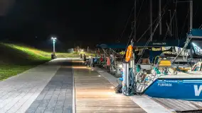 Przystań Nautica nocą, wrzesień 2024 r. - zdjęcie 40